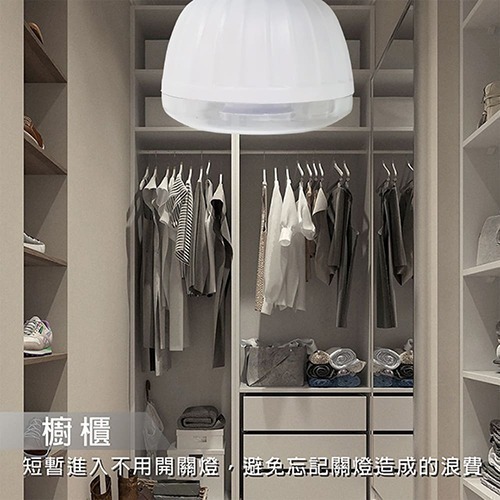 【明沛】2W LED紅外線感應燈-E27型-紅外線感應-人來即亮 人走即滅-MP4312-細節圖6