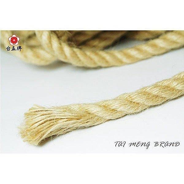 台孟牌 原色 麻繩 一公斤11種規格 台灣製造 貓抓 無味 無毒 麻線 天然 黃麻 童軍繩 編織 園藝 鹿角蕨上板 苔球-細節圖5