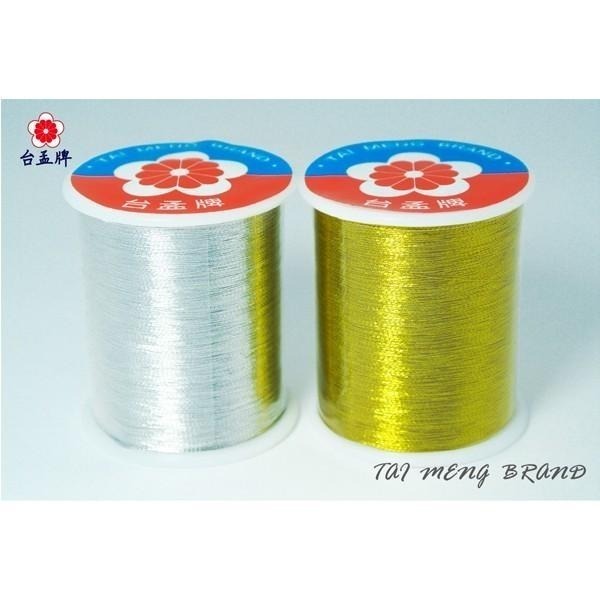 台孟牌 迷你 金蔥線 銀蔥線 0.05mm 台灣製造 金屬色 電繡 刺繡 縫紉線 車縫 手縫 材料 綁釣竿 繡花線 釣魚-細節圖3
