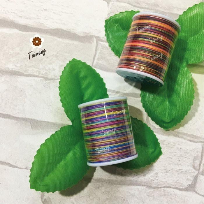 台孟牌 迷你 SP 五彩線 40/2 30/3 台灣製造 14號車針 車縫 棉線 手縫 縫紉線 拼布 牛仔布 上板 紗線-細節圖3