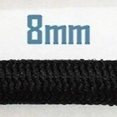 台孟牌 圓鬆緊帶 彈性強 5mm 4mm 黑色 大包裝 台灣製造 包芯 鬆緊繩 拼布材料 髮飾品 彈力 伸縮 束帶 髮圈-規格圖11