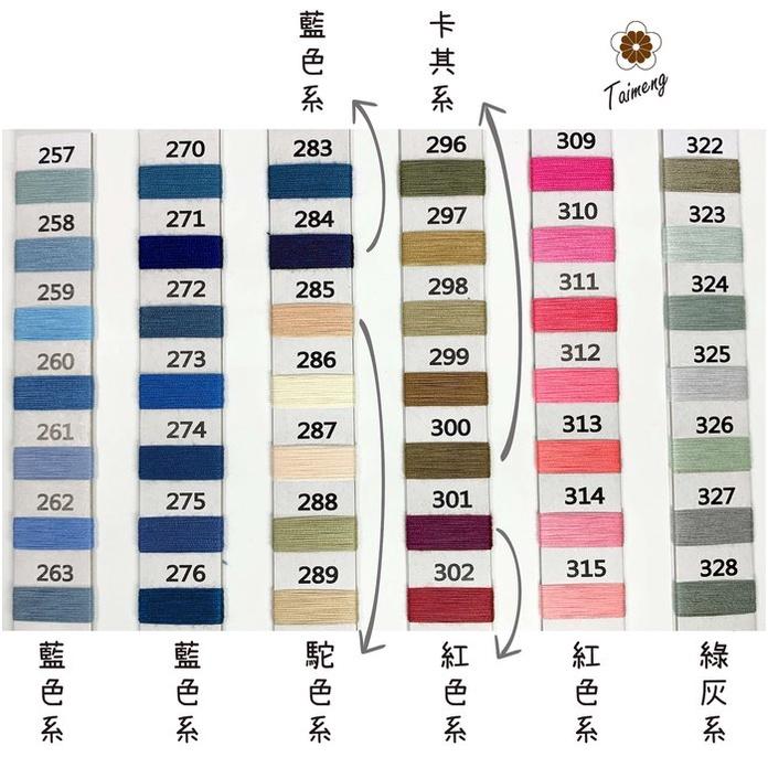 台孟牌 SP 縫紉線 303色 40/2 規格 0.15mm 14號車針 (車縫、平車、手縫、拼布、底線、兩股、材料)-細節圖6