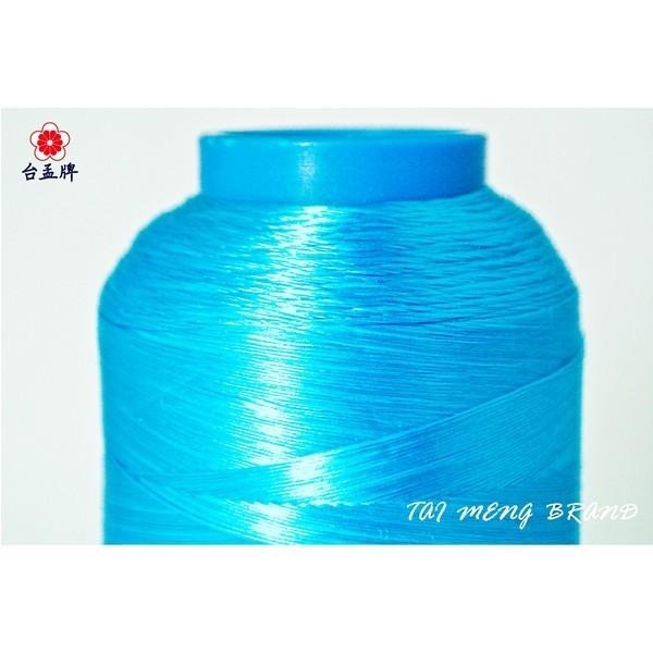 台孟牌 刺繡線 水藍色 台灣製造 繡線 縫紉 八仙彩 神明衣服 十字繡 縫繡 纏花 春仔花 人造絲 電腦繡 圖騰 手縫繡-細節圖2