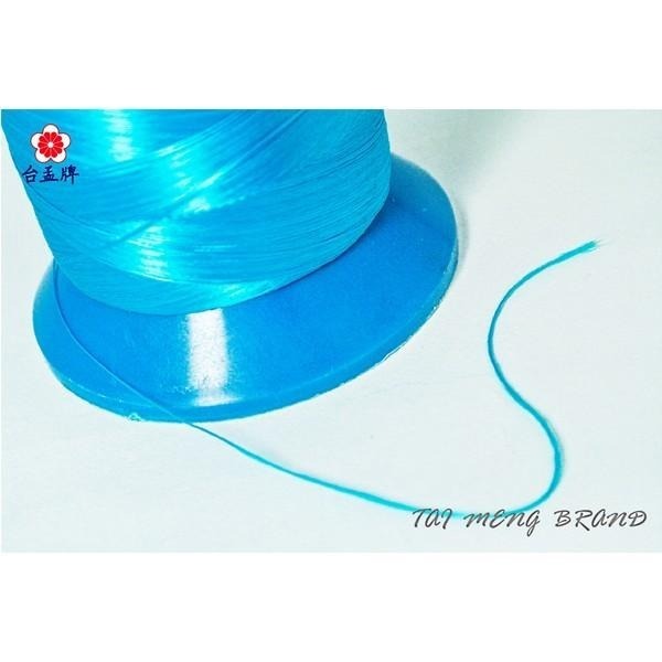 台孟牌 刺繡線 水藍色 台灣製造 繡線 縫紉 八仙彩 神明衣服 十字繡 縫繡 纏花 春仔花 人造絲 電腦繡 圖騰 手縫繡-細節圖4
