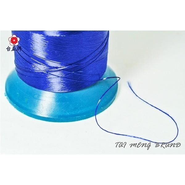 台孟牌 刺繡線 寶藍色 台灣製造 繡線 縫紉 八仙彩 神明衣服 十字繡 縫繡 纏花 春仔花 人造絲 電腦繡 圖騰 手縫繡-細節圖3