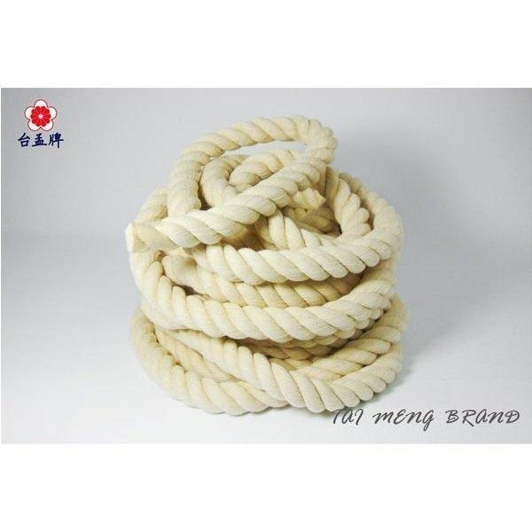 台孟牌 原色 棉繩 一公斤14種規格 台灣製造 Macrame 束口袋 焢肉繩 細棉線 粗棉繩 天然純棉 食品繩 童軍繩-細節圖3