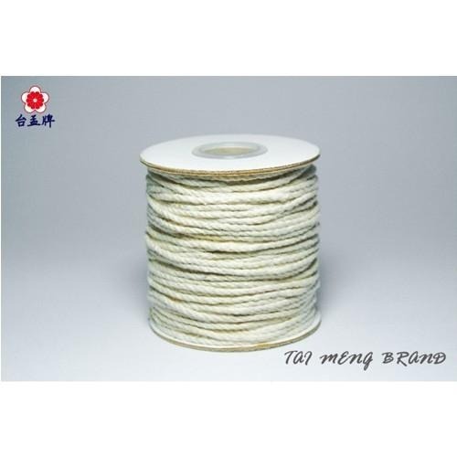 台孟牌 原色 肉粽繩 四種規格 台灣製造 束口繩 食品繩 編織繩 材料 綁粽繩 東坡線 棉質 棉繩 東坡肉 粽子 叉燒肉-細節圖3