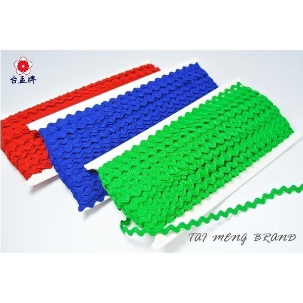 台孟牌 彎帶 4mm 3色 台灣製造 東鄉打 水兵帶 波浪帶 拼布材料 花邊裝飾 織帶 東山打 東香打 山型帶 麻山道帶-細節圖3