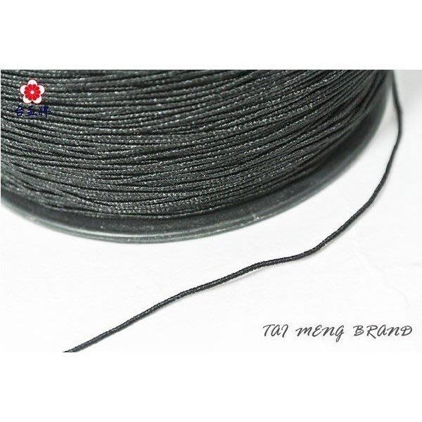 台孟牌 包紗 圓鬆緊帶 1mm 黑色白色 台灣製造 大包裝 非包芯 鬆緊繩 眼鏡吊牌 吊卡 串珠 彈性 彈力 伸縮 縫紉-規格圖11