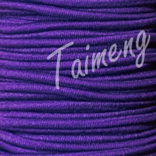 台孟牌 圓鬆緊帶 2.5mm 24色 台灣製造 衝浪線 口罩 鬆緊帶 包裝帶 鬆緊繩 包芯繩 彈性繩 潛水編織 髮飾材料-規格圖11