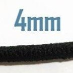 台孟牌 圓鬆緊帶 彈性強 8mm 黑色 大包裝 台灣製造 包芯 椅子 鬆緊繩 夾娃娃機 髮飾 超彈力 伸縮繩 束帶 健身-規格圖11