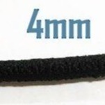 黑色 彈性強 4mm 約90碼