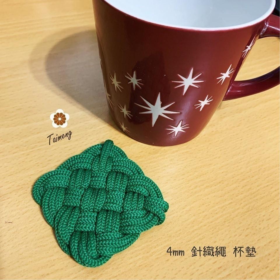 台孟牌 針織繩 5mm 20色 大包裝 台灣製造 Macrame 編織 圓繩 無包芯 可燒結尾 飲料杯套 微彈性 可吸水-細節圖8