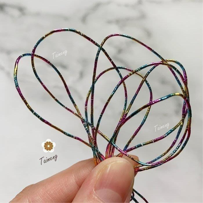 台孟牌 金蔥 刺繡線 1mm 13色 神明衣服 專用 色卡 台灣製造 清楚對色 金屬線 繡花 色差 樣品DM 色漂 銀蔥-細節圖4