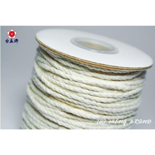 台孟牌 原色 棉繩 7種規格 台灣製造 Macrame 束口袋 焢肉繩 細棉線 粗棉繩 天然純棉 食品繩 童軍繩 三股繩-細節圖3