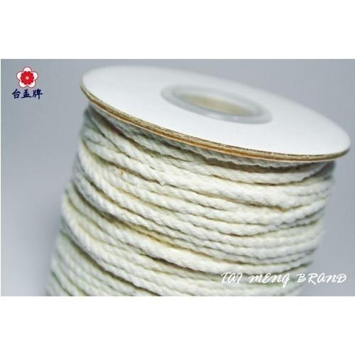台孟牌 原色 棉繩 7種規格 台灣製造 Macrame 束口袋 焢肉繩 細棉線 粗棉繩 天然純棉 食品繩 童軍繩 三股繩-細節圖3