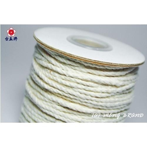 台孟牌 原色 棉繩 7種規格 台灣製造 Macrame 束口袋 焢肉繩 細棉線 粗棉繩 天然純棉 食品繩 童軍繩 三股繩-細節圖3