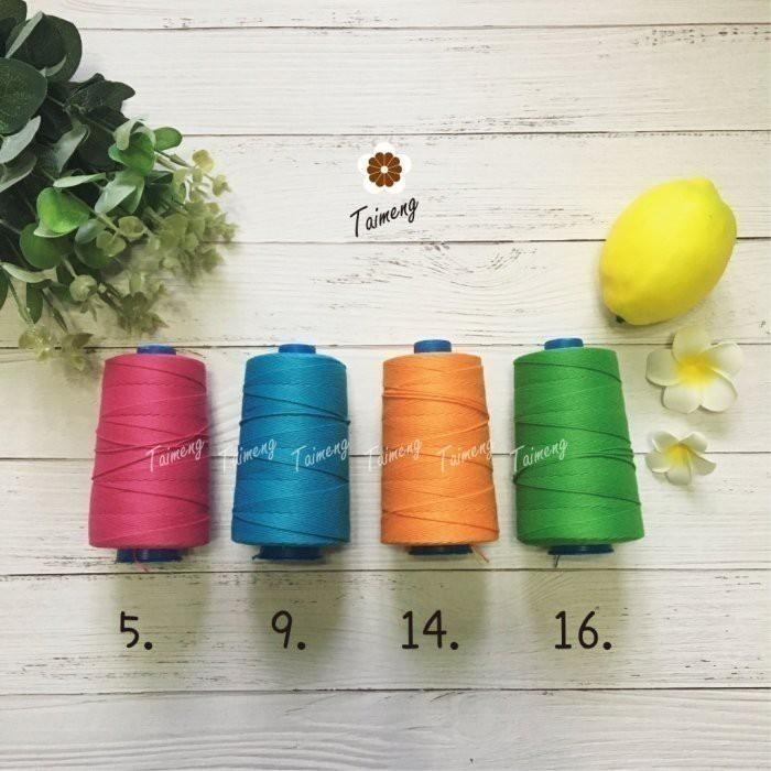 台孟牌 SP 縫紉線 28色 20/6 六股 0.8mm 台灣製造 棉線 車縫 手縫 編織繩 棉繩 原住民提花 6股毛線-細節圖3