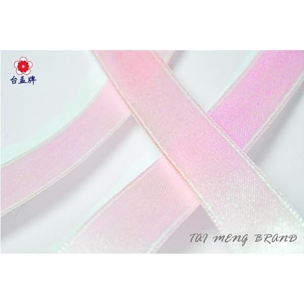 台孟牌 尼龍 緞帶 15mm 粉紅色 台灣製造 單面緞帶 禮品 禮盒 包裝 緞帶花 蝴蝶結 婚禮佈置 雪紗緞帶 花藝花束-細節圖3