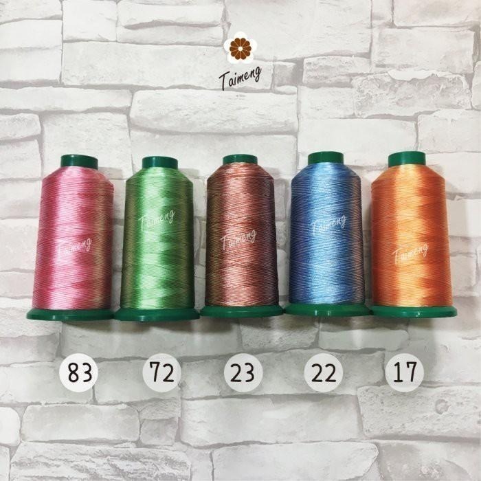 台孟牌 漸層 繡花線 14色 人造絲材質 台灣製造 繡線 電繡 學號 縫紉 車縫線 綁釣竿 拼布 電腦繡 壓線 絲光冰絲-細節圖5