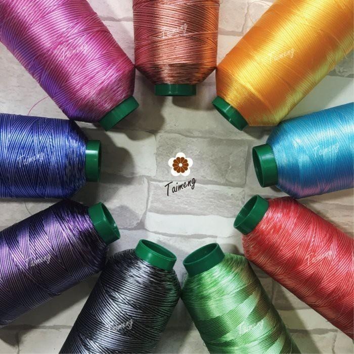台孟牌 漸層 繡花線 14色 人造絲材質 台灣製造 繡線 電繡 學號 縫紉 車縫線 綁釣竿 拼布 電腦繡 壓線 絲光冰絲-細節圖9