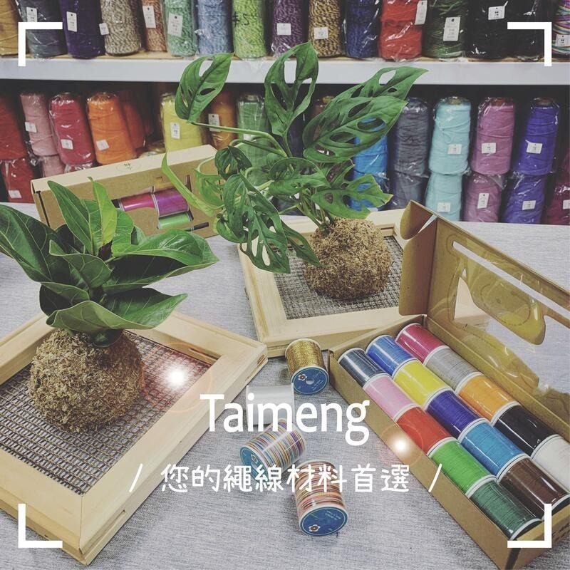台孟牌 密紋 包芯棉繩 3mm 色卡 台灣製造 包芯棉 純棉 花朵編織 花花 小花吊飾 束口繩 Macrame 樣品DM-細節圖10
