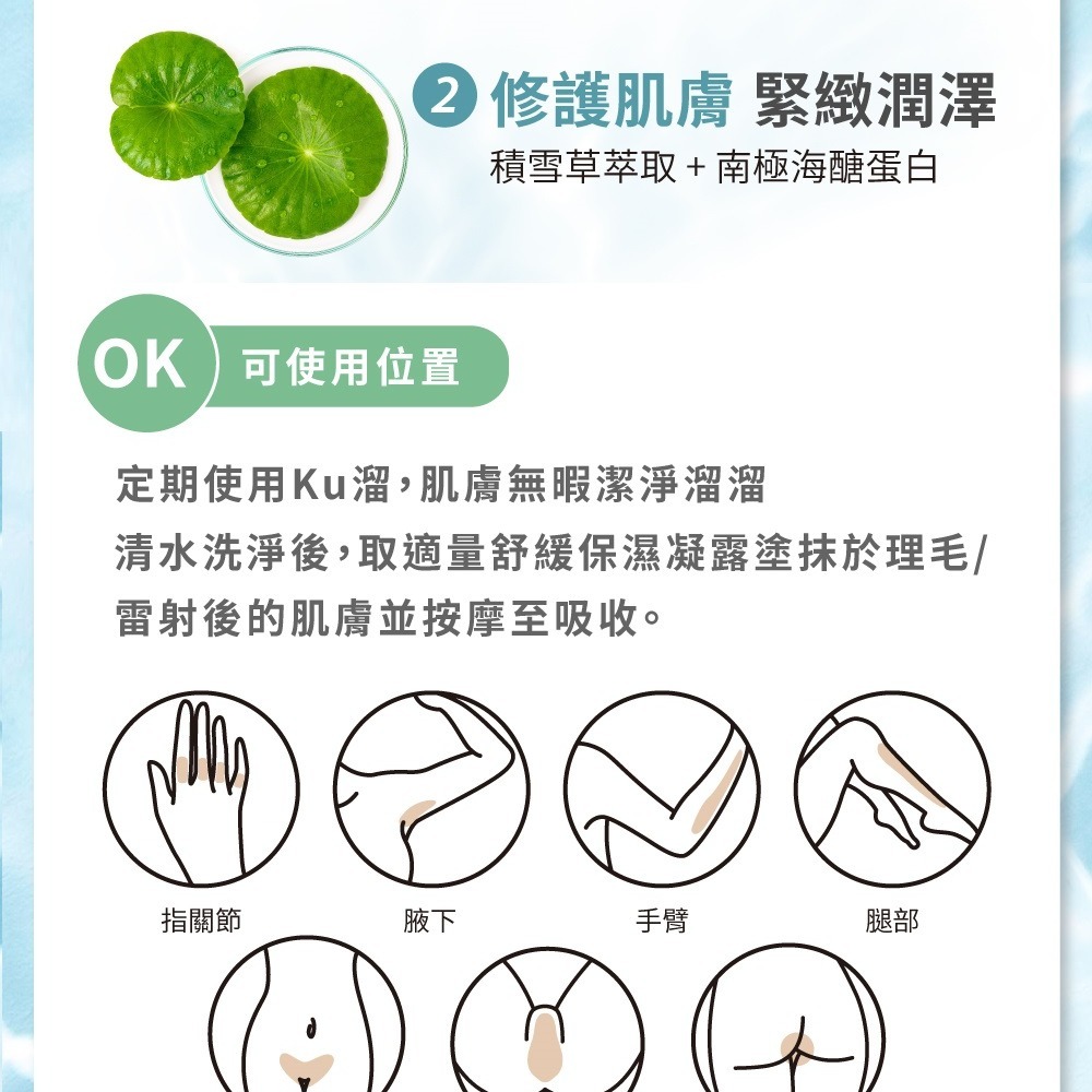 組合 RELOVE 瞬淨-Ku溜零毛髮霜 80g + 舒緩高效保濕凝露 40g-細節圖8
