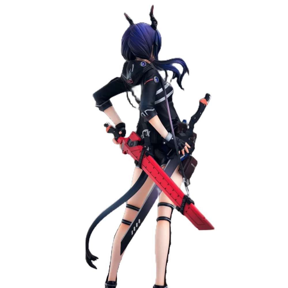 盒損特價 1/7 Max Factory figma 明日方舟 陳 美少女 巨無霸 公仔 GD001-S-細節圖3