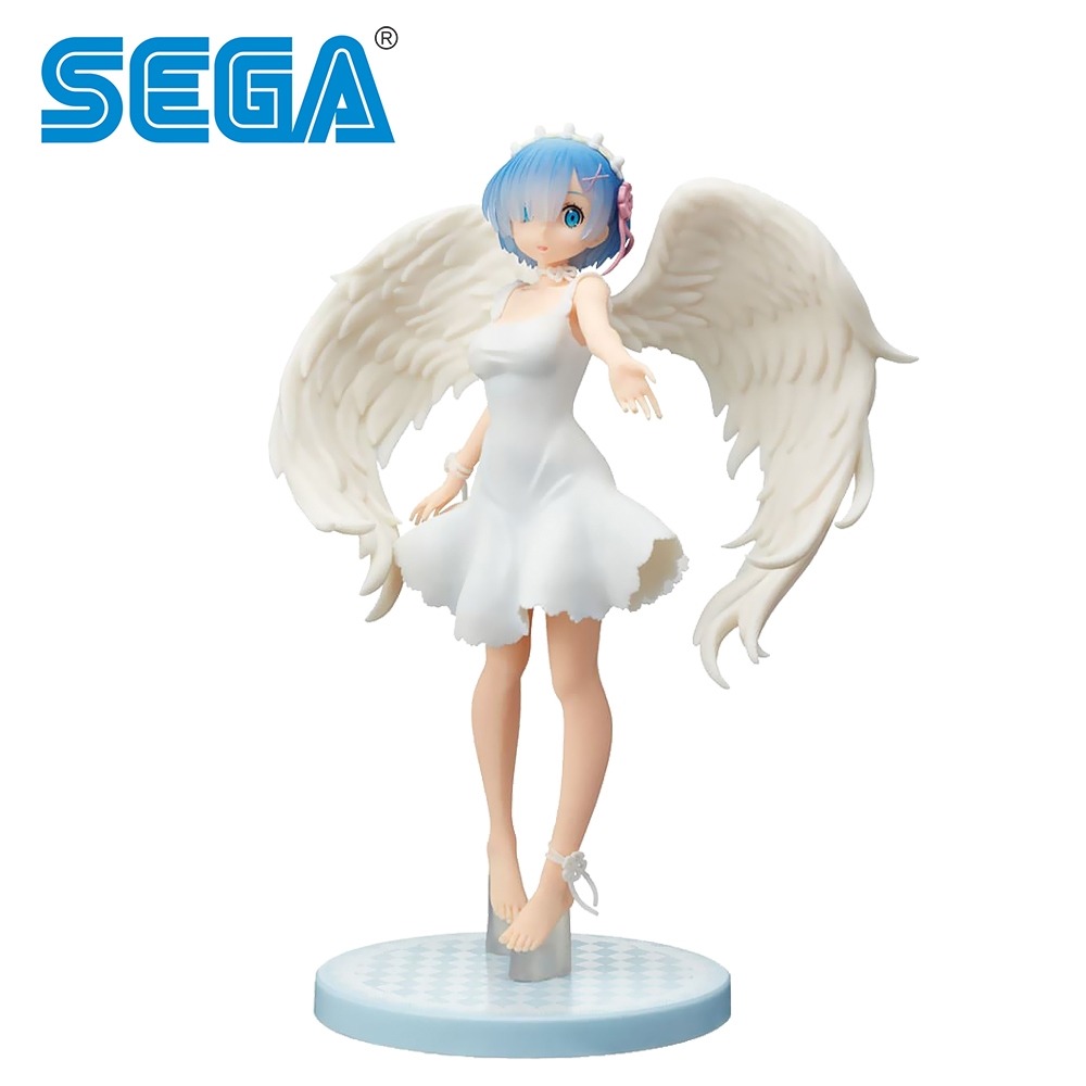 微盒損 日版 Re:從零開始的異世界生活 SEGA LPM ONI TENSHI REM 雷姆 天使 ND0035-S-細節圖2