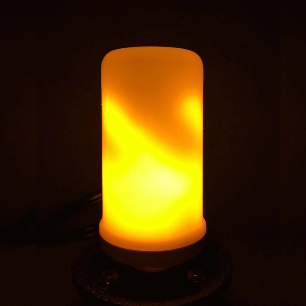 LED 火焰燈 E27 擬真火焰閃爍 氛圍燈-細節圖2