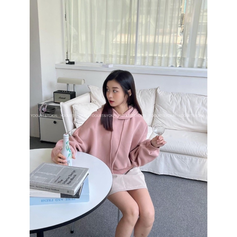 素色短板帽T（6色）-細節圖8