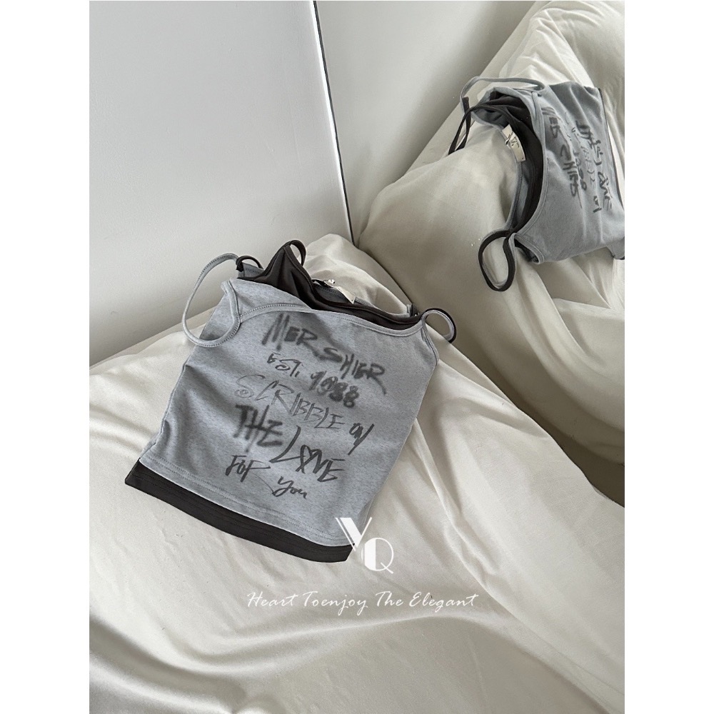 假兩件吊帶（有胸墊）-細節圖4