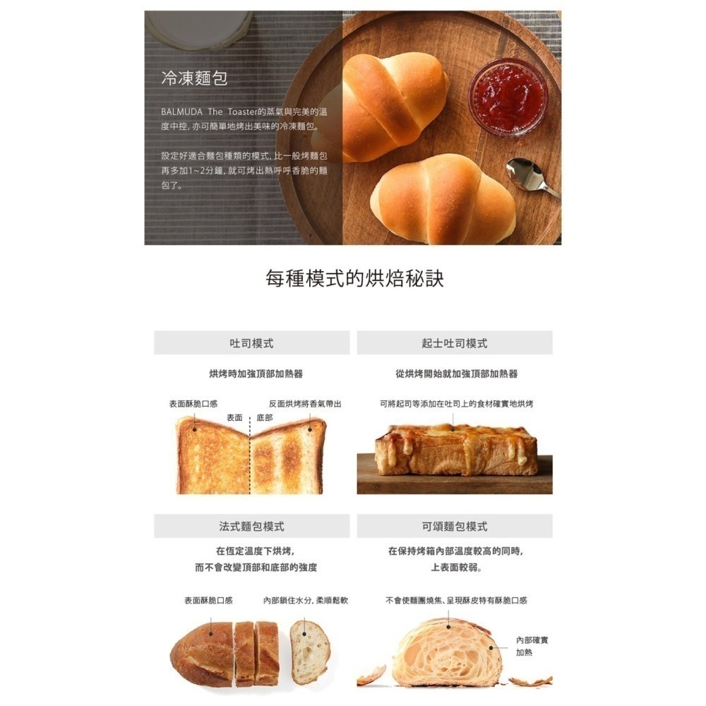 BALMUDA The Toaster K05C  蒸氣烤麵包機 官方指定經銷公司貨-細節圖7