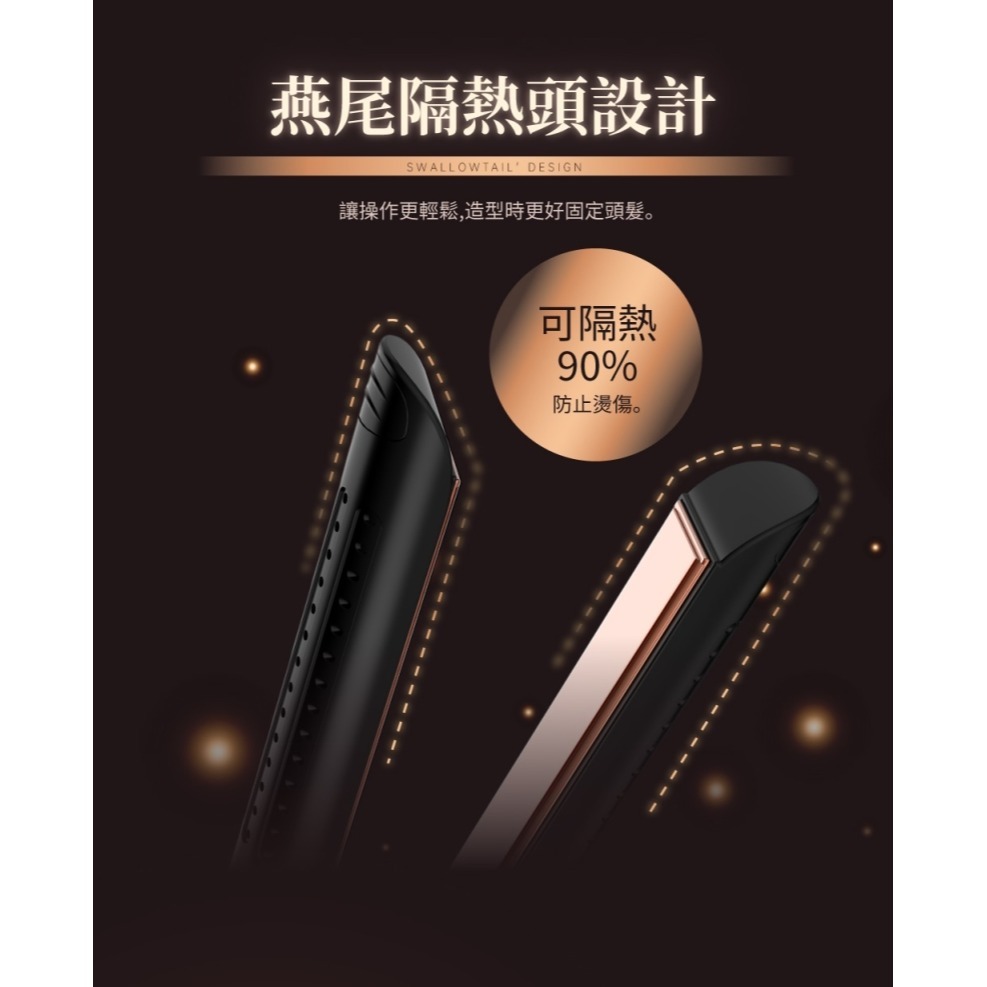 WHALL WS-101K 3D氣流循環直髮夾 離子夾 國際電壓 直髮夾 原廠公司貨-細節圖7