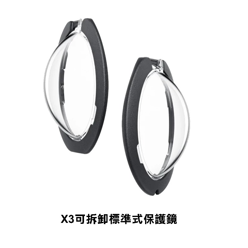 Insta360 X3 配件 標準拆卸式鏡頭保護鏡 保護鏡 公司貨-細節圖4