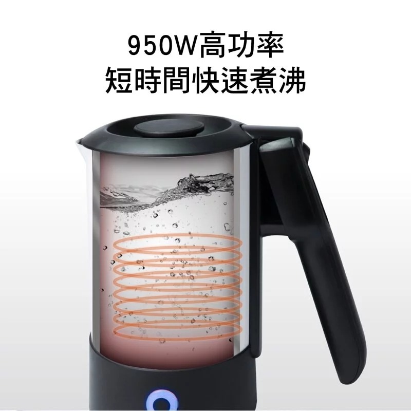 KINYO 雙電壓旅行快煮壼 0.6L (AS-HP70)-細節圖5