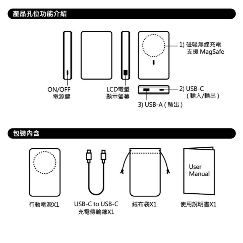 enerpad UFO MX10000SS 固態磁吸式行動電源 台灣製造-細節圖8