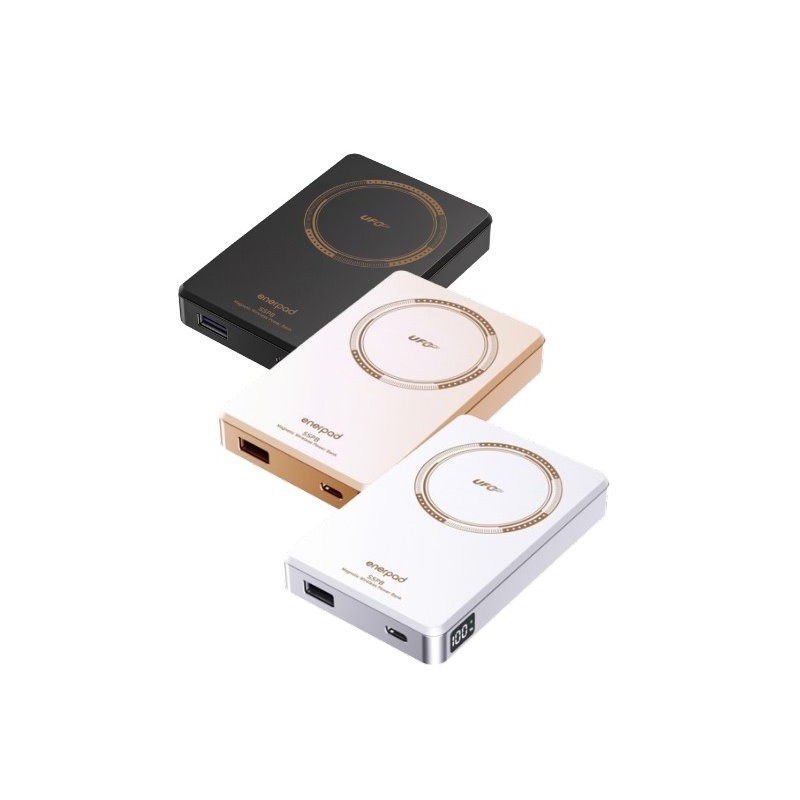 enerpad UFO MX10000SS 固態磁吸式行動電源 台灣製造-細節圖2