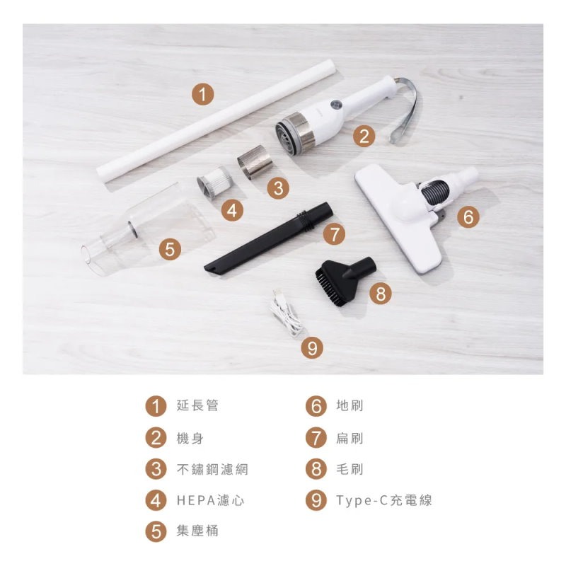 KINYO 兩用手持無線吸塵器 KVC-6235 吸塵器 小型吸塵器 手持 無線 公司貨-細節圖9