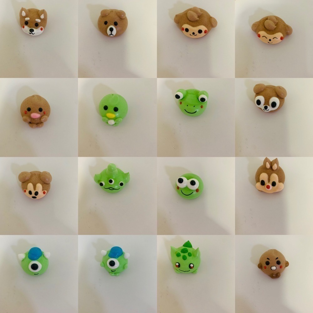 (百佳烘培)可愛造型馬林糖👍造型可選擇!婚禮小物~可蛋糕裝飾👍金線單顆包裝~10顆出貨-細節圖5