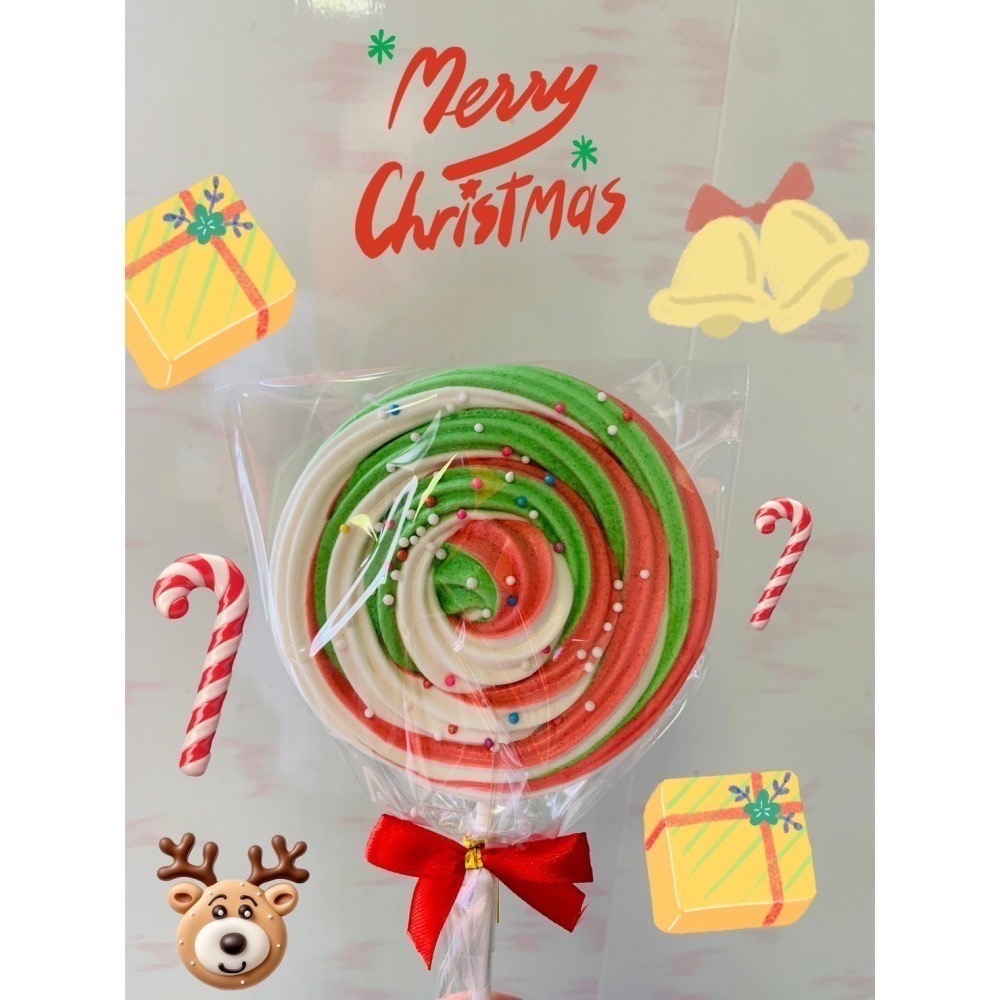 (百佳烘培)好大彩色棒棒糖（馬林糖）~可指定顏色❤️婚禮小物，二次進場，小孩生日分享!（最少5支出貨）下單後請備註到貨日-細節圖2