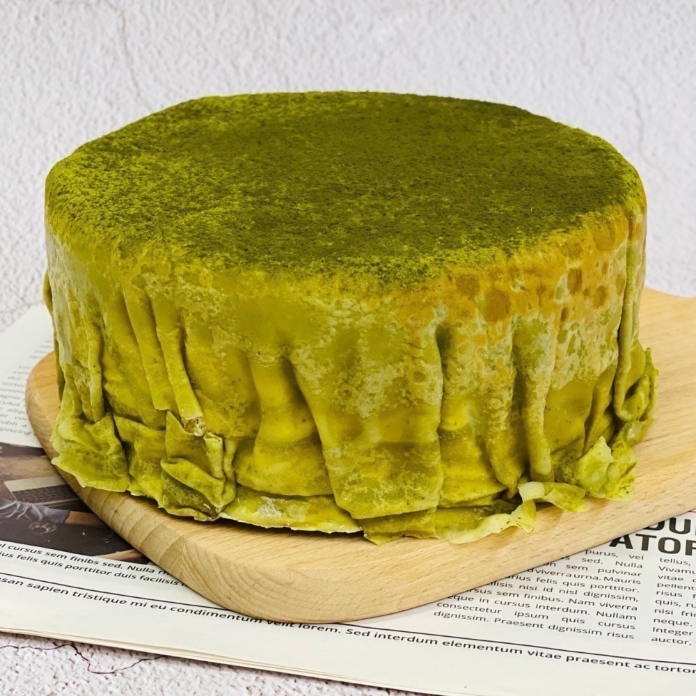靜岡抹茶千層蛋糕6吋(百佳烘焙)下單後請備註到貨日期-細節圖2
