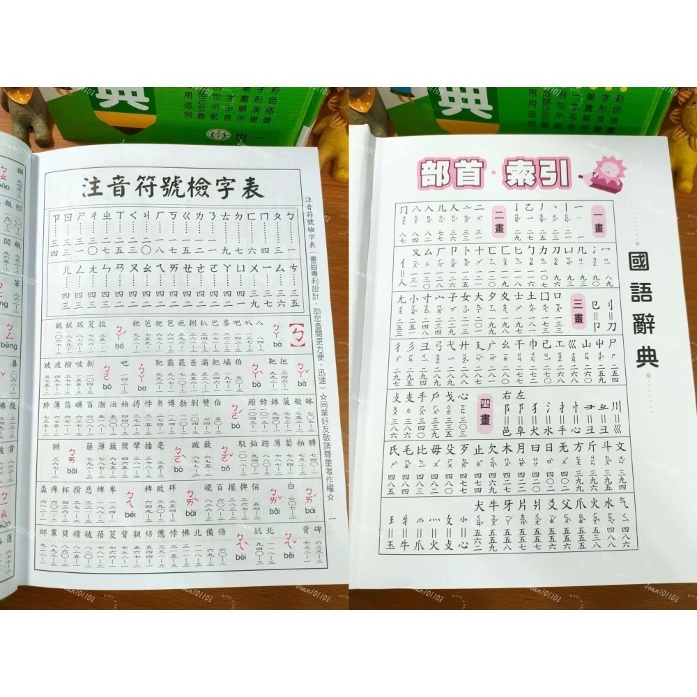 《兔媽咪》【現貨快速出貨】(25K)世一-彩色新編國語辭典(綠)-細節圖2