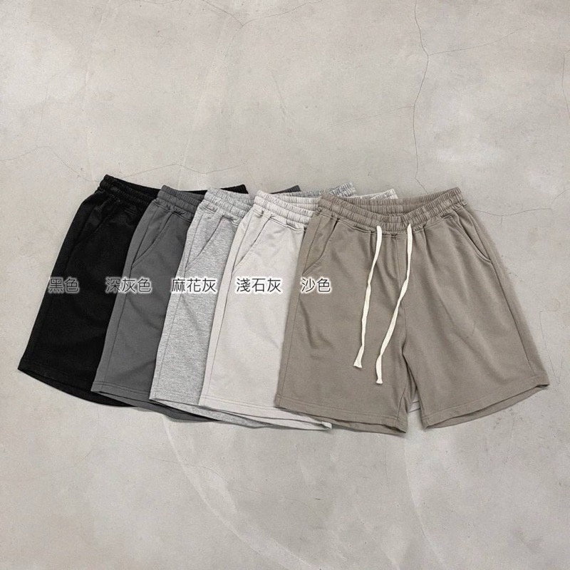 《JRCSTORE》🇰🇷韓國高質感多色抽繩棉短褲 5色純棉質料 質感舒適 夏季必備 流行款式 男女通用-細節圖6
