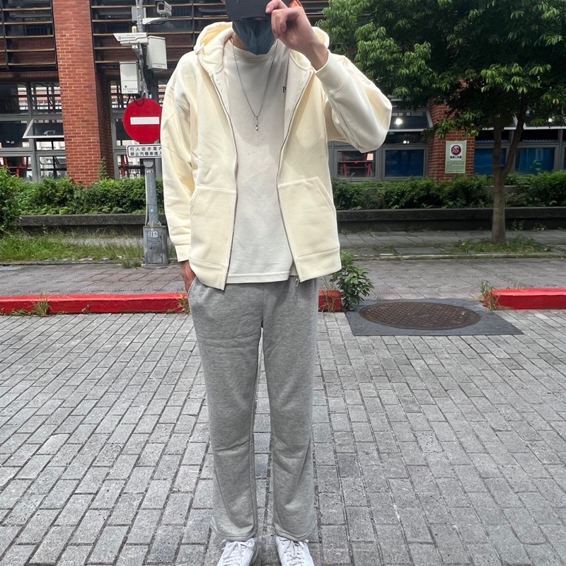 《JRCSTORE》🇰🇷韓國高質感重磅內刷毛連帽抽繩外套 黑灰杏3色 版型寬鬆 男女穿搭 流行款式 秋冬系列 辦公室-細節圖6