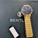 (3色可選)(Little bee小蜜蜂精品) Bentley 賓利 最新款 素面石英鋼錶-規格圖3