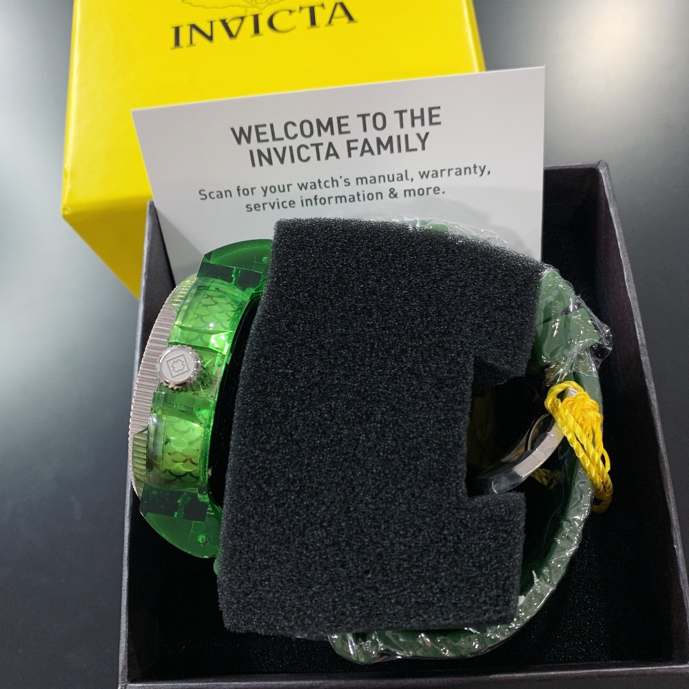 【英威塔｜全新】現貨 INVICTA 手錶 石英錶 男錶 6色可選 水鬼 龍鱗 橡膠錶｜Little Bee 小蜜蜂精品-細節圖10