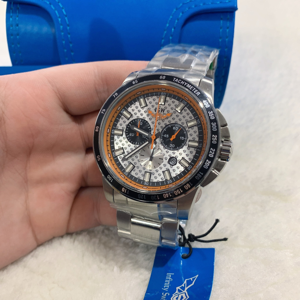 (Little bee小蜜蜂精品)Infinity Swiss Watch (ISW) 石英款 真三眼鋼錶-細節圖3