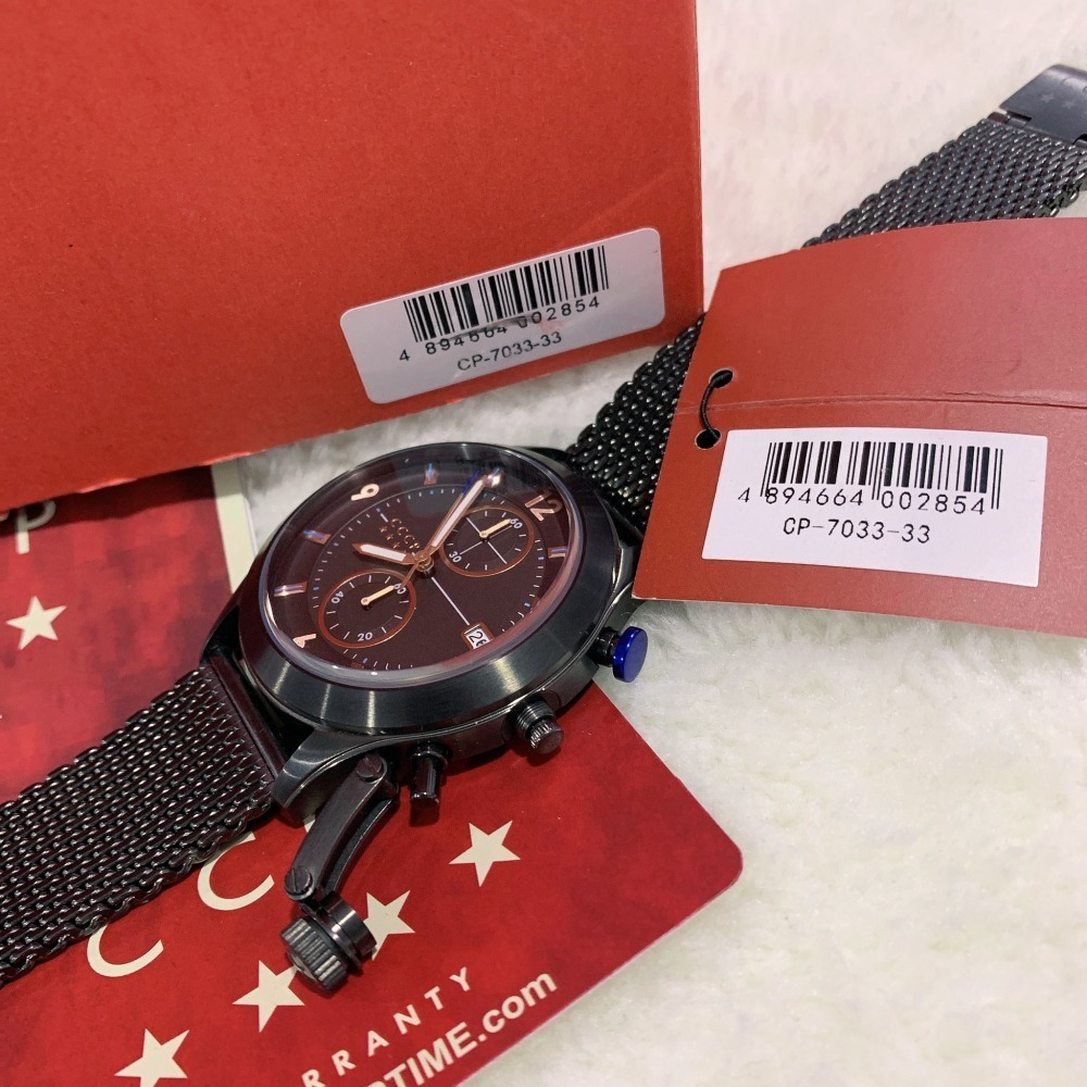 【CCCP｜全新】現貨 蘇俄品牌 手錶 石英錶 男錶 自製機芯 計時功能 米蘭鋼錶｜Little Bee 小蜜蜂精品-細節圖3