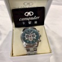 【卡蒙迪｜全新】現貨 CAMONDER 手錶 機械錶 男錶 4色可選 真三眼 鋼錶｜Little Bee 小蜜蜂精品-規格圖1